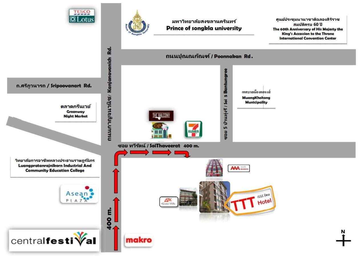 Ttt Hotel Hat Yai Exteriér fotografie